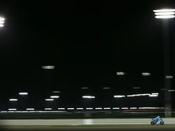 motogp losail night action