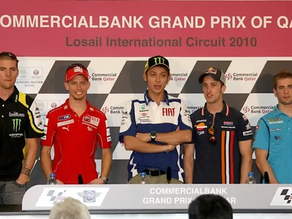 motogp losail pressconference 2010