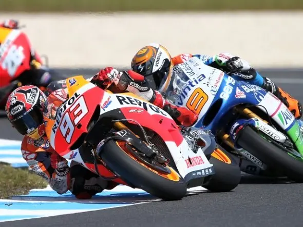 motogp marquez barbera pedrosa phillip island 2013