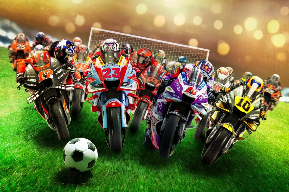 motogp partita calcio