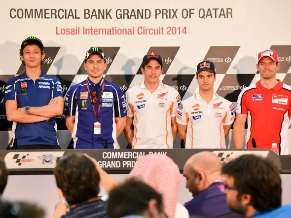 motogp pre event press conference losail 2014 1