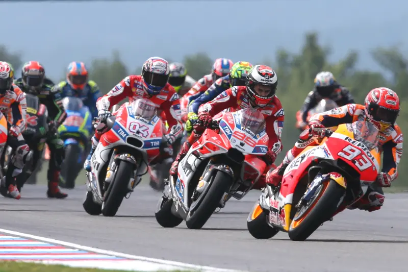 motogp start gp brno 2017