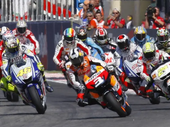 motogp start misano 2009