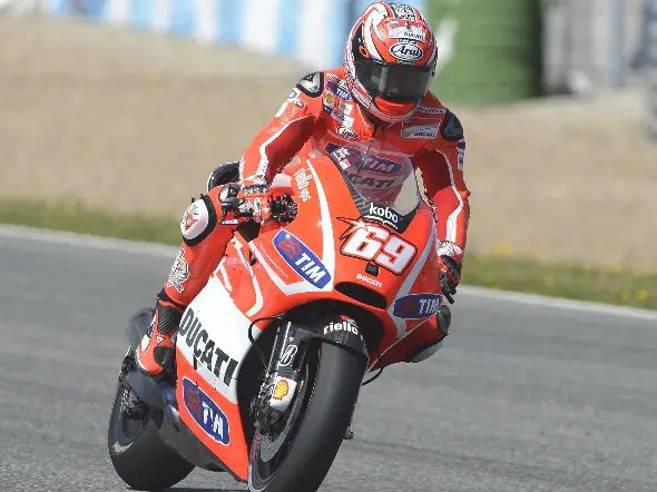 nicky hayden pre losail 2013