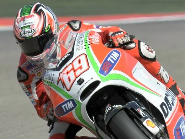 nicky hayden pre motegi 2012