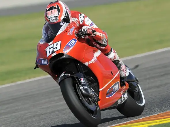 nicky hayden valenciatest 1