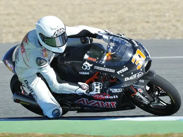 niklas ajo ktm m32 test jerez 2012