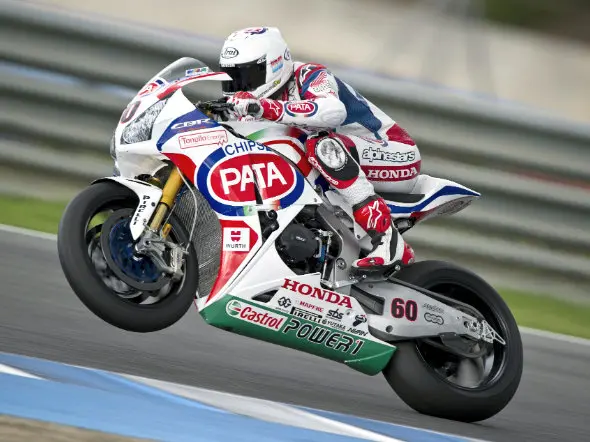 pata honda team test jerez wsb 2014 2