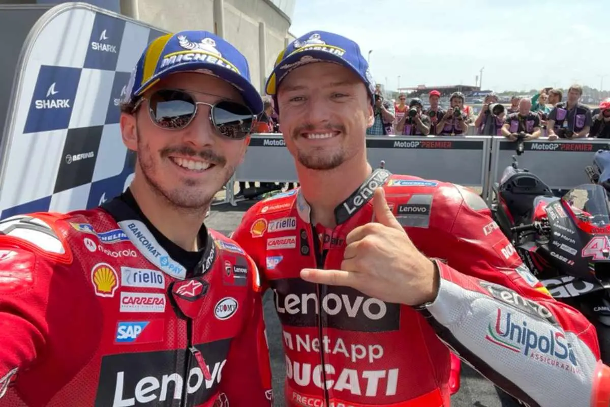 pecco bagnaia e jack miller