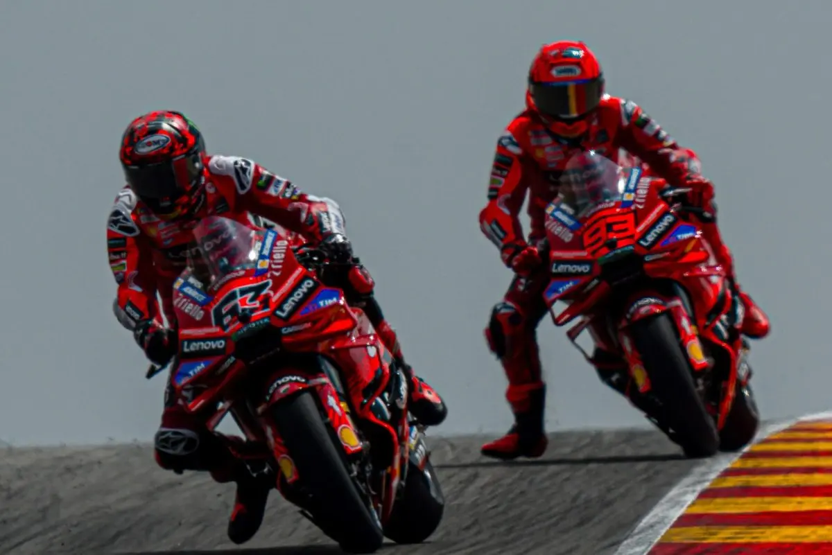 pecco bagnaia e marc marquez