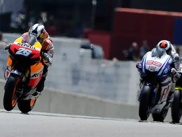pedrosa vs lorenzo 1