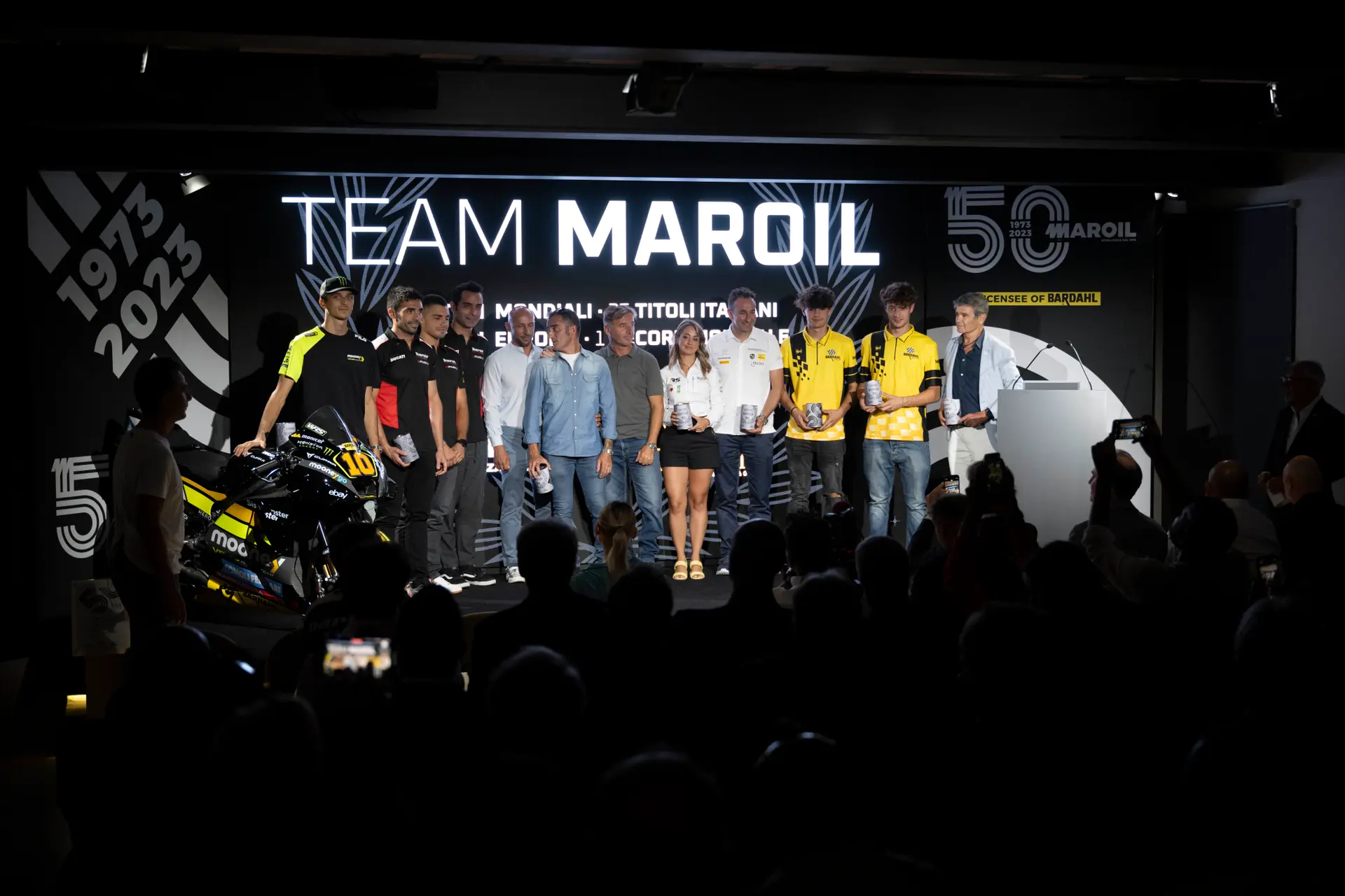 piloti maroil bardahl 50 anni