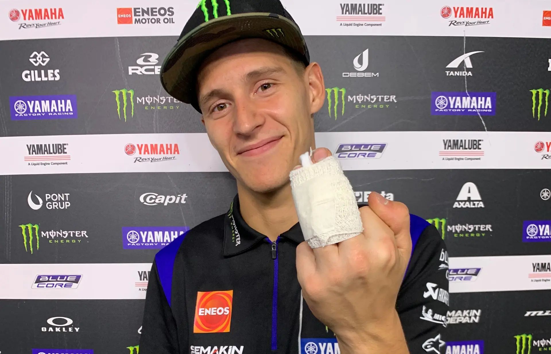 quartararo injury gp sepang motogp