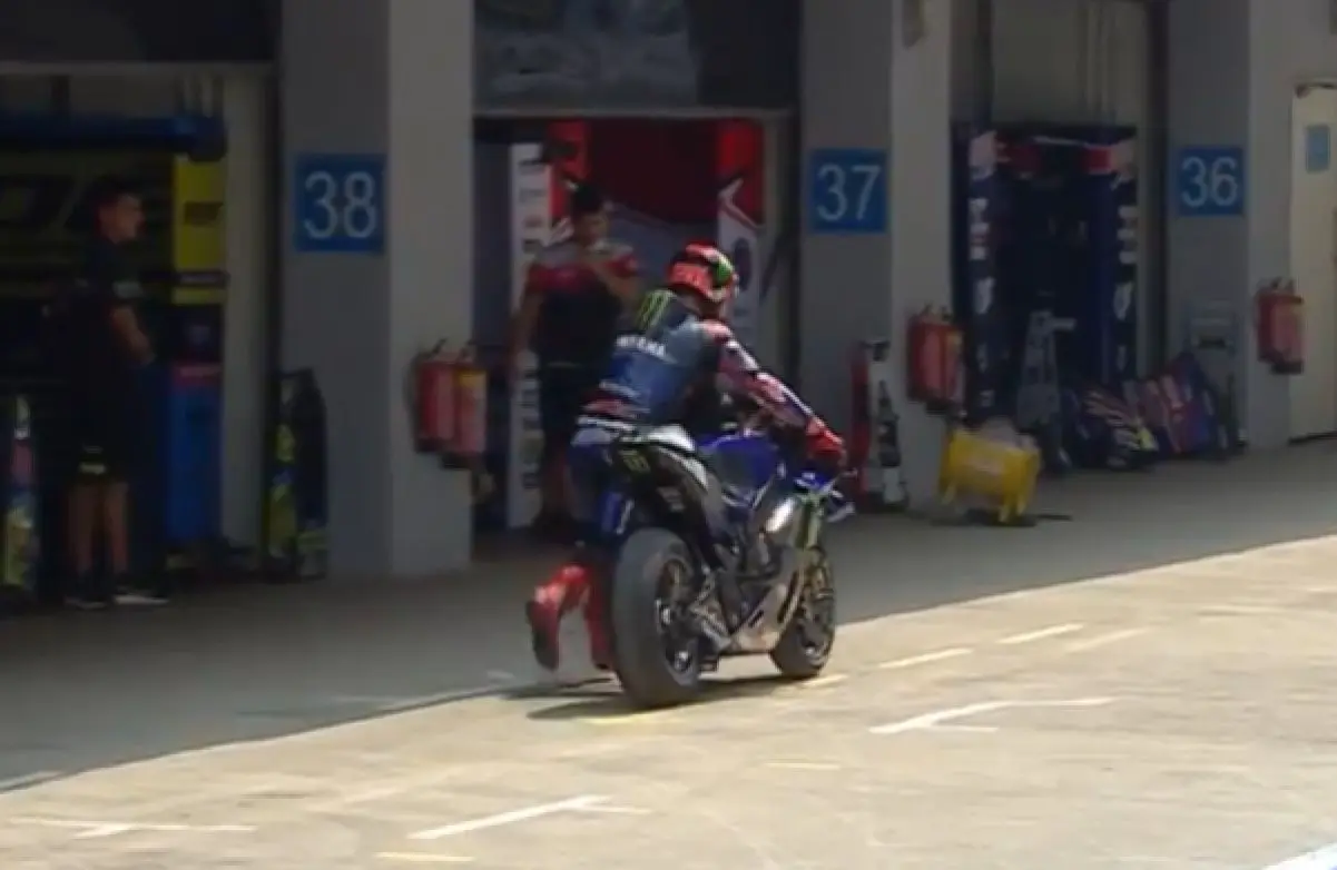 quartararo p1 problemi motogp india