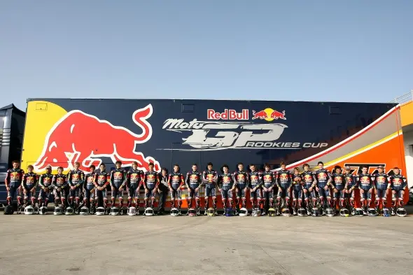 red bull rookies cup riders 2009