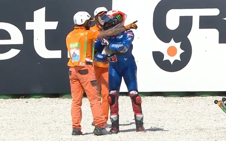rins discussione commissario fp2 misano