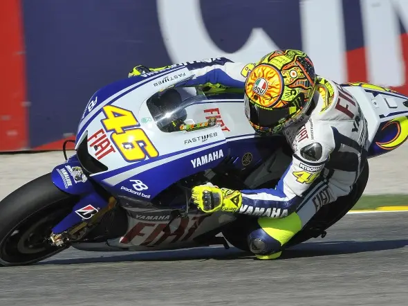 rossi action valencia 09
