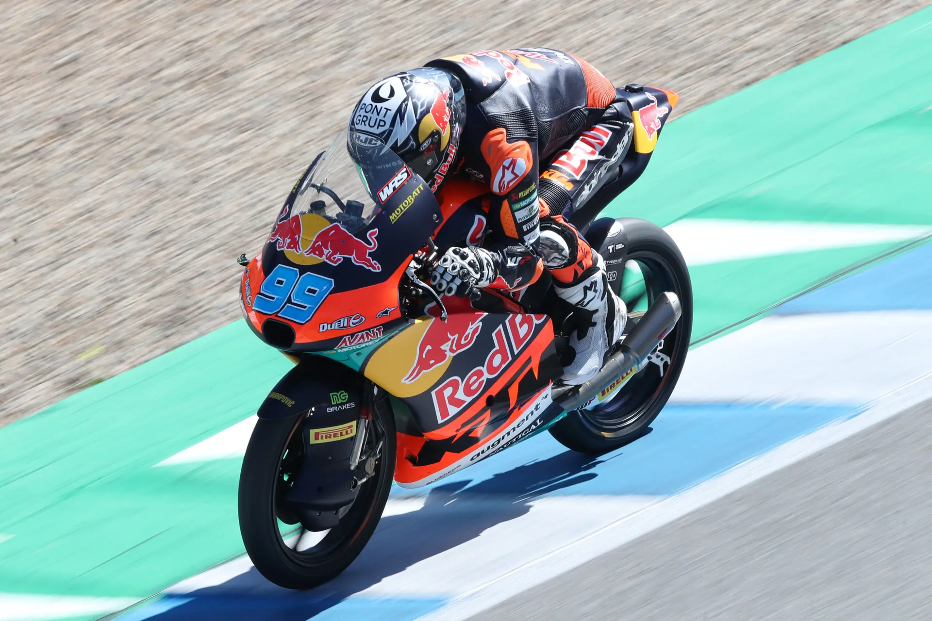 rueda moto3 test jerez day3
