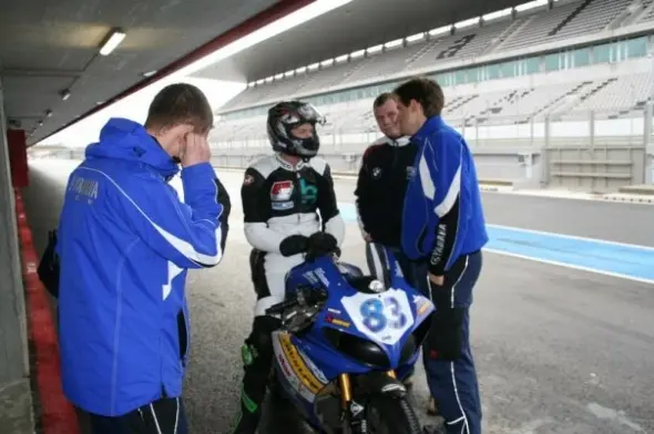 sascha hommel test portimao yamaha