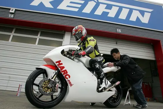 shuhei aoyama test honda 250 harcpro