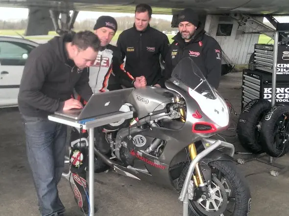steve plater test norton sg2 factory