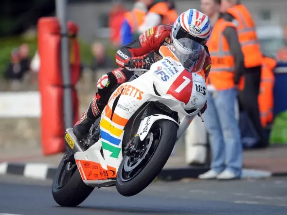 steve plater tt practice 2009