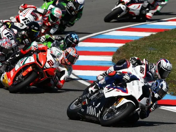superbike action brno 2011