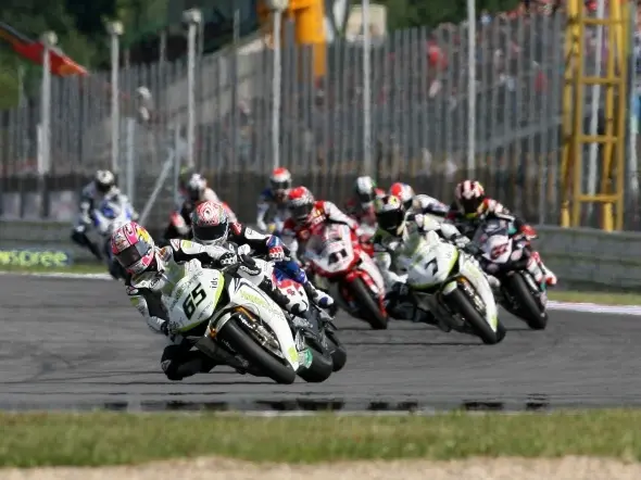 superbike brno 2009 battle