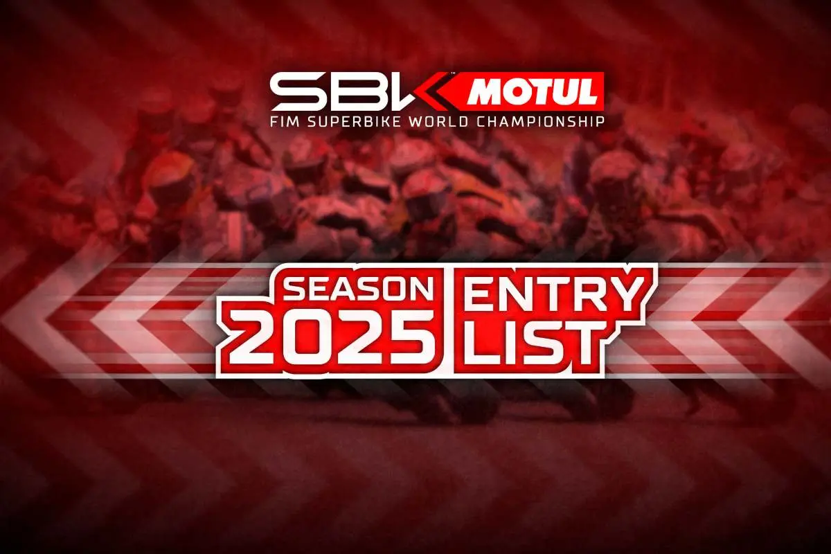 superbike worldsbk entry list 2025