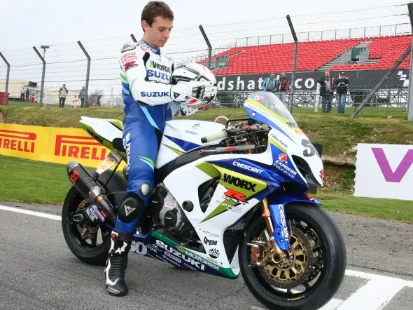 sylvain guintoli brands hatch starting grid 2009