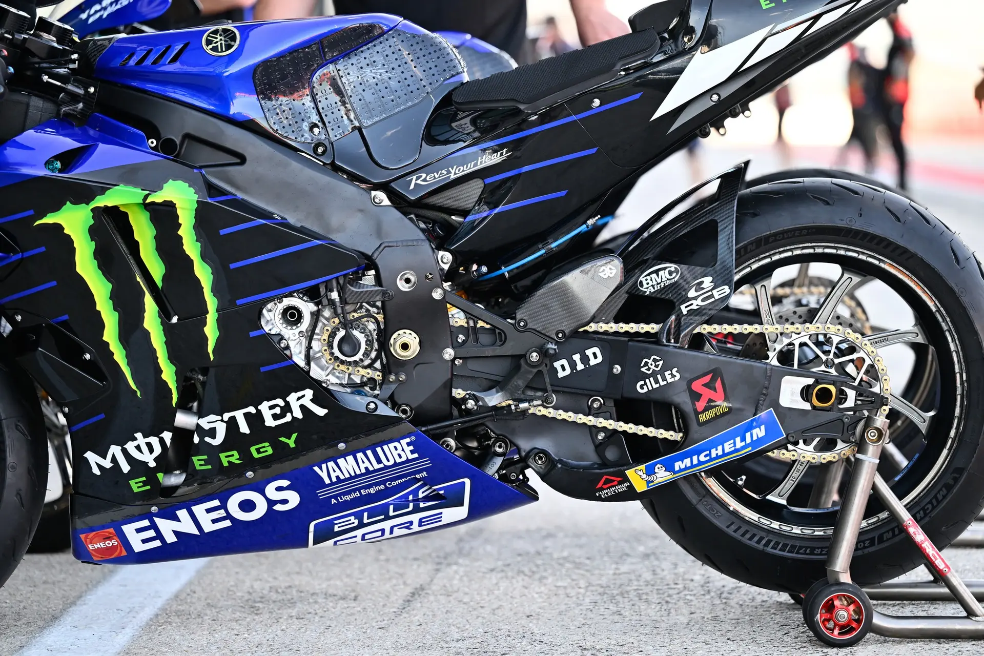 technique motogp yamaha misano test 2022 3