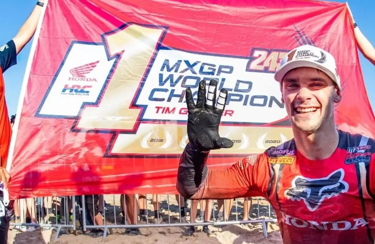 tim gajser mxgp champion 2022