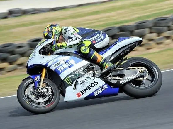 valentino rossi d1 test phillip island 14