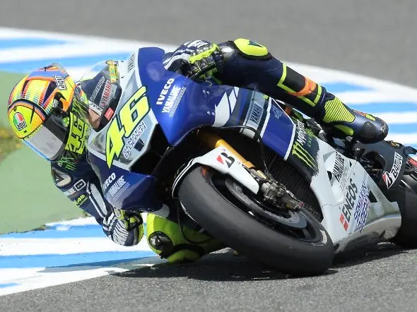 valentino rossi day2 jerez 2013