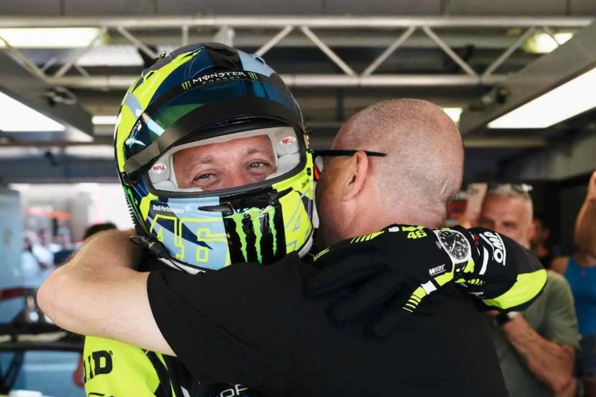 valentino rossi e alberto tebaldi