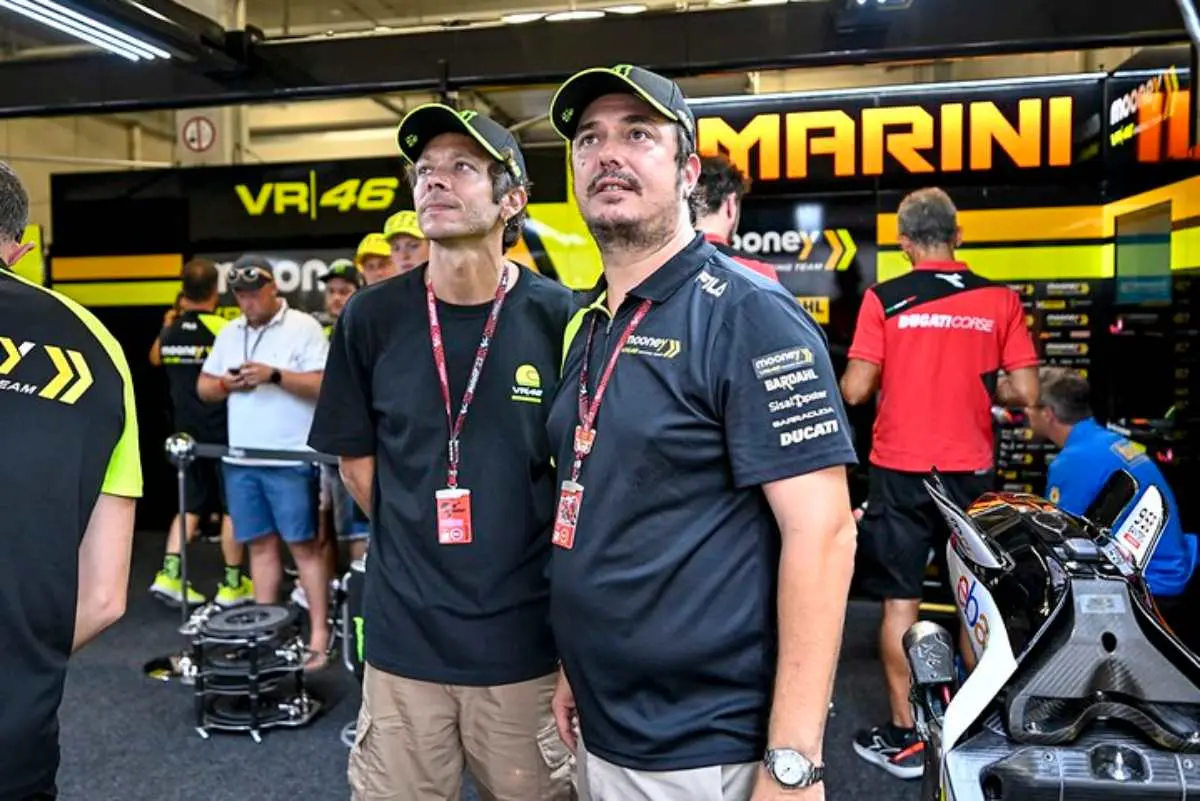 valentino rossi e alessio salucci