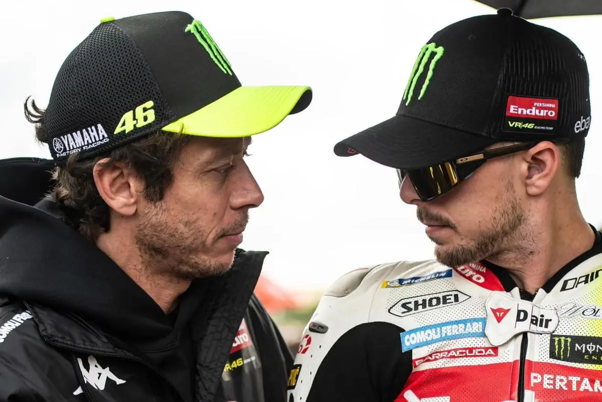 valentino rossi e fabio di giannantonio