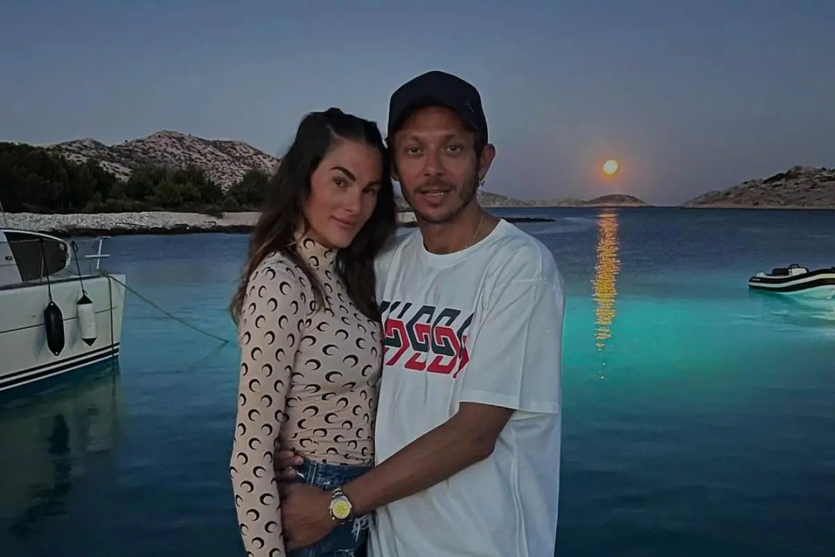 valentino rossi e francesca novello