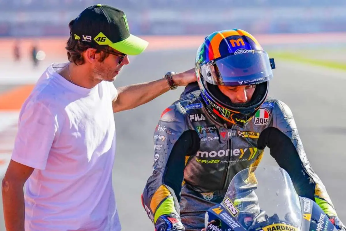 valentino rossi e luca marini