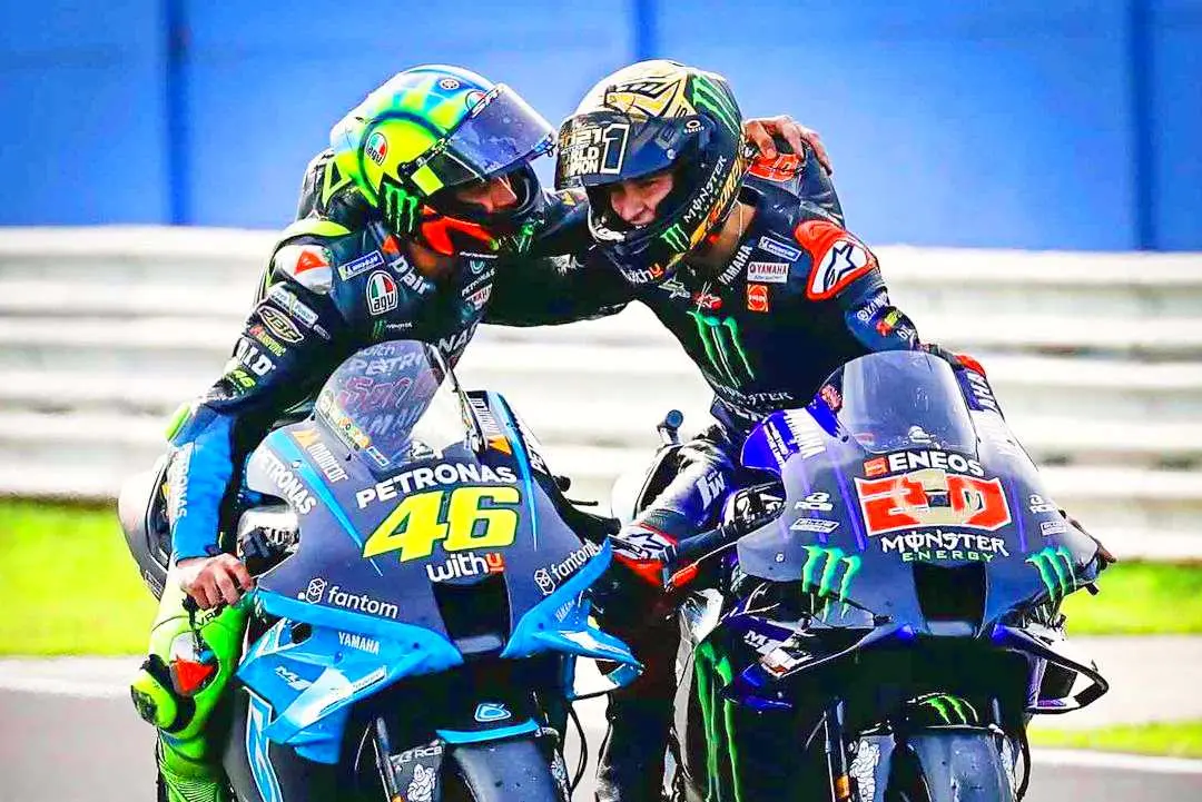 valentino rossi fabio quartararo 1