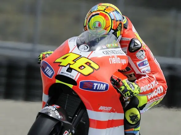 valentino rossi friday lagunaseca 2011