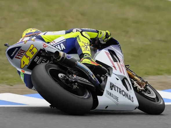 valentino rossi friday motegi 2009