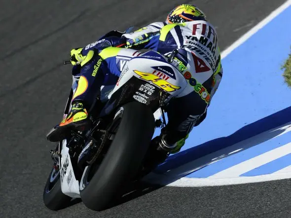 valentino rossi jerez 2010