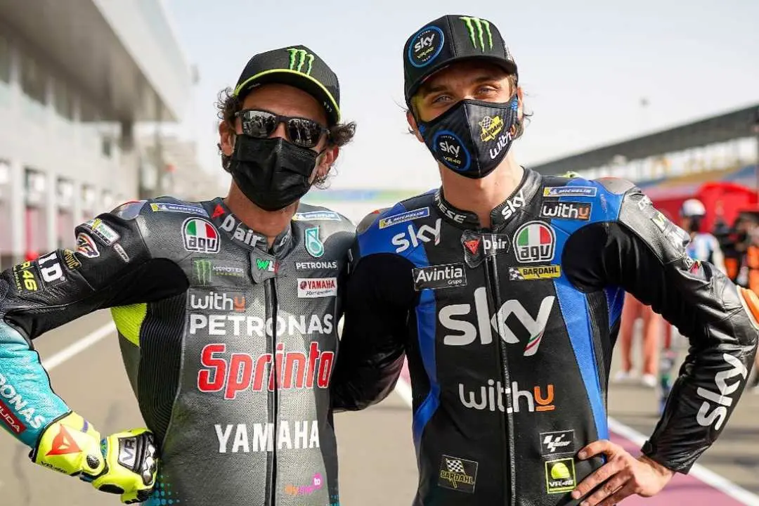 valentino rossi luca marini