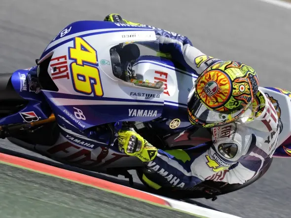 valentino rossi motogp barcellona win 2009