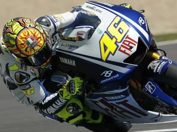 valentino rossi practice 1 barcellona