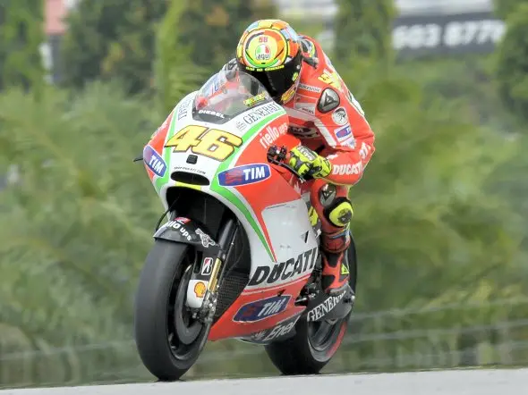 valentino rossi pre phillip island 2012
