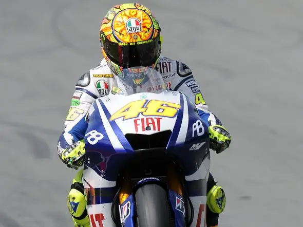 valentino rossi prove1 sepang 20101