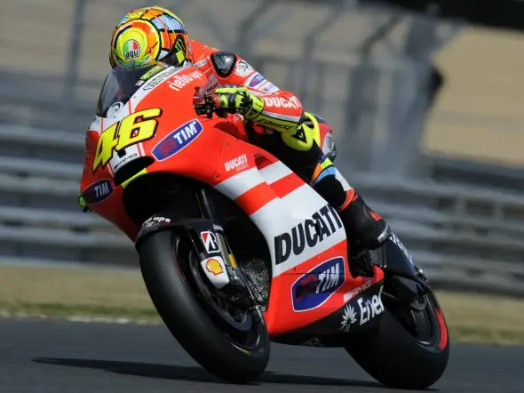 valentino rossi qualifiche lemans motogp 2011