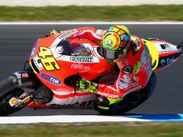valentino rossi qualifiche motogp phillip island 2011